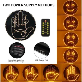 metr Světelný signalizátor gest v autě