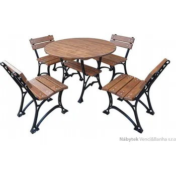Zahradní sestava dřevěný zahradní nábytek Restor 100 fiema