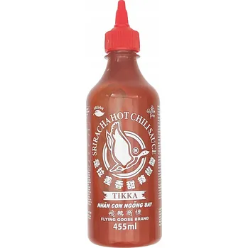 Omáčka chilli Sriracha Tikka Rajčatová black chilli 4