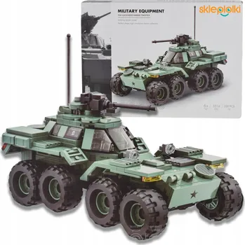 ostatní stavebnice STAVEBNICE PRŮZKUMNÉ VOZIDLO SADA PRO DĚTI ARMÁDA MODEL