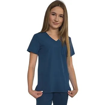 Zdravotnický oděv Dámská lékařská blůza barva mořská Casual Premium (M)