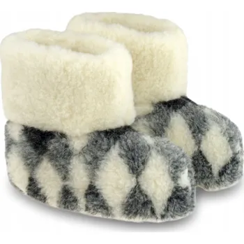 Dámské pantofle Dámské Teplé Bačkory Pantofle Vysoké Měkké Domácí Boty KOSTKA 45 46