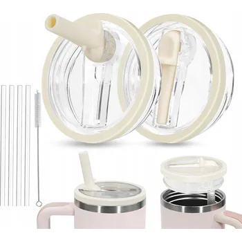 2 ks Víčka pro Stanley Quencher + brčka pro hrnek/hrnky