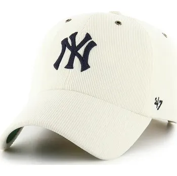 Kšiltovka Kšiltovka 47 brand MLB New York Yankees šedá barva, s aplikací, B-TCDCU17IWS-SS B.TCDCU17IWS.SS 01A, vel. ONE SIZE