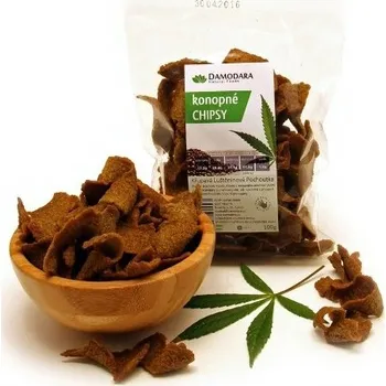 Mouka *Luštěninové chipsy Konopné 100g, Damodara (MDT 15.11.2025)