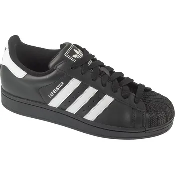 Dámská móda Černé tenisky Adidas Superstar II JI0079 Velikost: 38 2/3