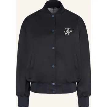 Dámská bunda Tommy Hilfiger Bundy, tmavě modrá