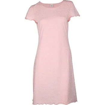 Dámské noční prádlo Pleas Dámská noční košile s krátkým rukávem růžová XL (183733-503-044)