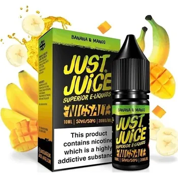 Just Juice Salt - E-liquid - Banana & Mango (Banán s mangem) - 11mg (Just Juice Salt - E-liquid - Banana & Mango (Banán s mangem) - 11mg)