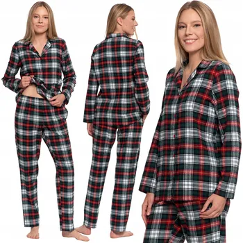 Dámské noční prádlo Moraj dámské pyžamo bavlna černé barvy velikost XL