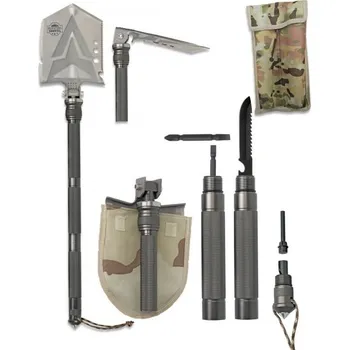 Rýč Albainox Lopatka SURVIVAL multifunkční 11v1 + Doprava zdarma na další nákup