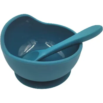 dětská jídelní sada Silikonová sada nádobí Baby in World