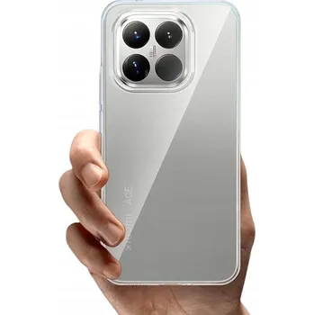 Pouzdro na mobilní telefon POUZDRO ULTRATENKÉ SLIM TPU SILIKONOVÁ GUMA PRO XIAOMI 15T + SKLO DÁREK!