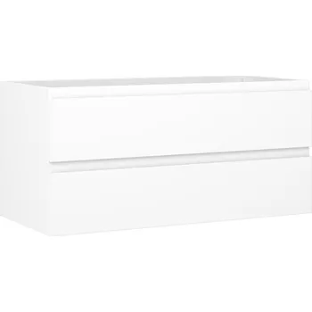 Koupelnový nábytek Mexen Orio koupelnová skříňka pod umyvadlo 100 cm, 2 zásuvky, matná bílá - 91A10-10047-2-BFF01