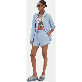 Pánská košile Seafolly Košile Breeze 55428-TO Světle modrá Regular Fit S