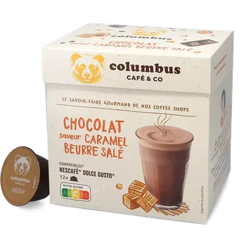 Columbus | Horká čokoláda se slaným karamelem - Počet kapslí pro Dolce Gusto: 12