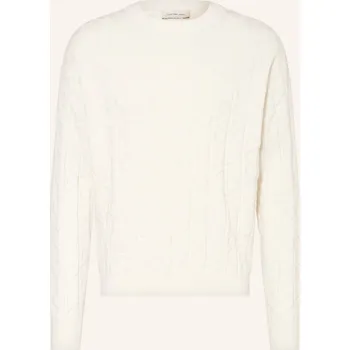 Pánské oblečení Calvin Klein Jeans Pánský Svetr, krémová, S