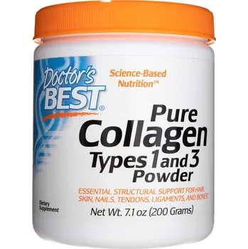 Kloubní výživa Doctor's Best Čistý kolagen typu 1 a 3 v prášku - 200 g