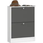 Botník Marienne 60 cm bílý/grafitový