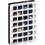 Vitility - Dávkovač léků týdenní bílá/černá