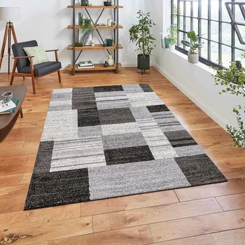 Koberec Spoltex kusový koberec Loftline 500-01 Grey rozměr 80 x 150 cm