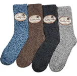 Taubert Pásnké žinylkové spací ponožky smooth coffee