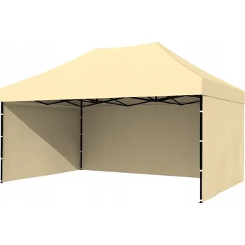 Zahradní altán JAKS Nůžkový stan profi 3 x 4,5 m béžový