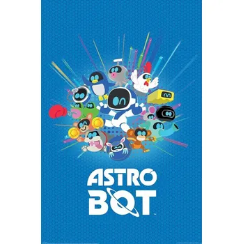 Plakát Plakát, Obraz - Astro Bot - Friends