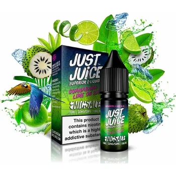 Just Juice Salt - E-liquid - Guanabana & Lime On Ice (Ledová limetka s graviolou) - 11mg (Just Juice Salt - E-liquid - Guanabana & Lime On Ice (Ledová limetka s graviolou) - 11mg)