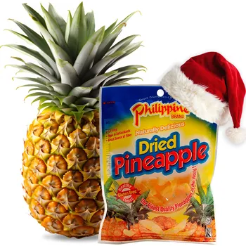 Sušená potravina Sušený ananas z Filipín 100g Philippine