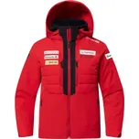 Dětská lyžařská bunda Descente SWISS REPLICA - červená 140