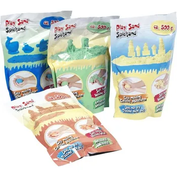 Modelovací hmota befree Modelovací písek (500g), červený