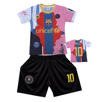 Numberoplus Dětský fotbalový dres Komplet - Lionel Messi Velikost: 11 roků (vel.140)