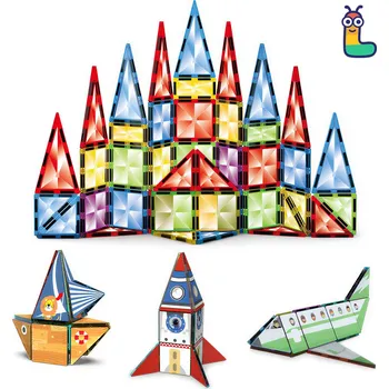 ostatní stavebnice Magnetická stavebnice LELINO Diamond 95ks