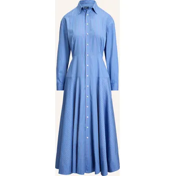 Dámské šaty Polo Ralph Lauren Dámské Košilové Šaty, modrá / červená, 40