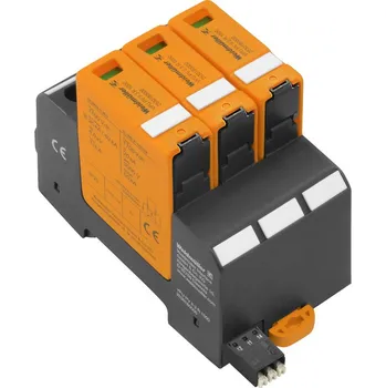 Přepěťová ochrana Přepěťová ochrana (napájecí systémy) Weidmüller VPU PV I+II 3 R 1000 E