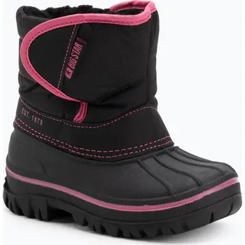 Dívčí sněhule Dětské sněhule BIG STAR OO374057 black/dark pink