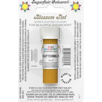 Jedlá prachová barva buttermilk 7ml - Sugarflair | Cukrářské potřeby