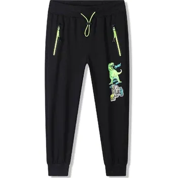 CHLAPECKÉ TEPLÁKY S DINOSAUREM A BAGREM Barva: Černá, Velikost: 116