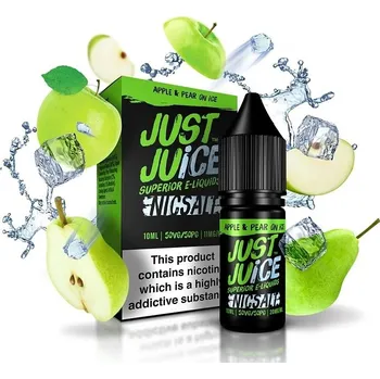 Just Juice Salt - E-liquid - Apple & Pear On ICE (Ledové jablko a hruška) - 11mg (Just Juice Salt - E-liquid - Apple & Pear On ICE (Ledové jablko a hruška) - 11mg)