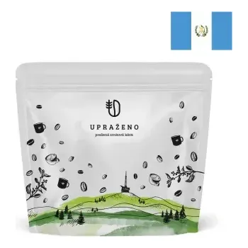 Káva Upraženo - Guatemala Huehuetenango, zrnková káva, 100% Arabica, 125g