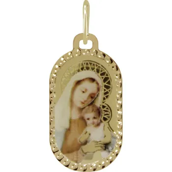 Přívěsek Šperkin Madonka žlutá