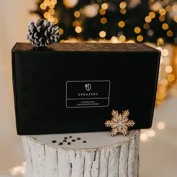 Dárkový potravinový koš Dárkový balíček TO NEJLEPŠÍ Z BESKYD - 4x 250 g