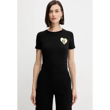 Pánské tričko Tričko Just Cavalli 79PAHT08.CJ502 černá 99X, vel. L