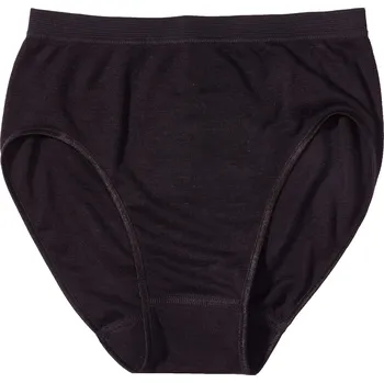 Dámské termo spodky Dámské merino kalhotky s hedvábím Barva: černá, Velikost: 40/42 černé/bílé