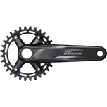 Kliky Shimano Deore FC-M5100 – 175 mm, 32 zubů, 10/11-rychlostní, černé (bez ložisek)