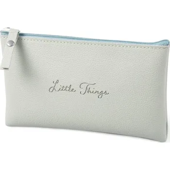 Penál UNIPAP gifty - Penál etue plochá Little things greenish gray 21x8cm 8071384 576662