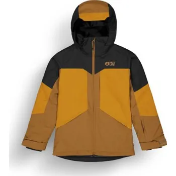 Dětská bunda PICTURE Cossmo 10/10 Black/Honey/Chocolate - 8