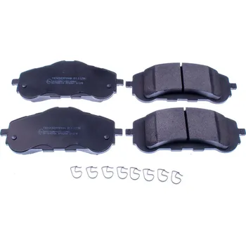 Brzdová destička Sada brzdových destiček, kotoučová brzda DENCKERMANN B111296