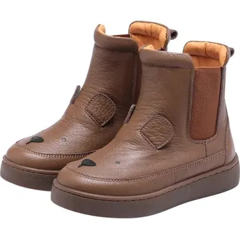 Chlapecká zimní obuv Dětské kožené zimní boty Donsje Thuru Classic Boots Bear 2023802.29.33 hnědá 88X, EUR 30